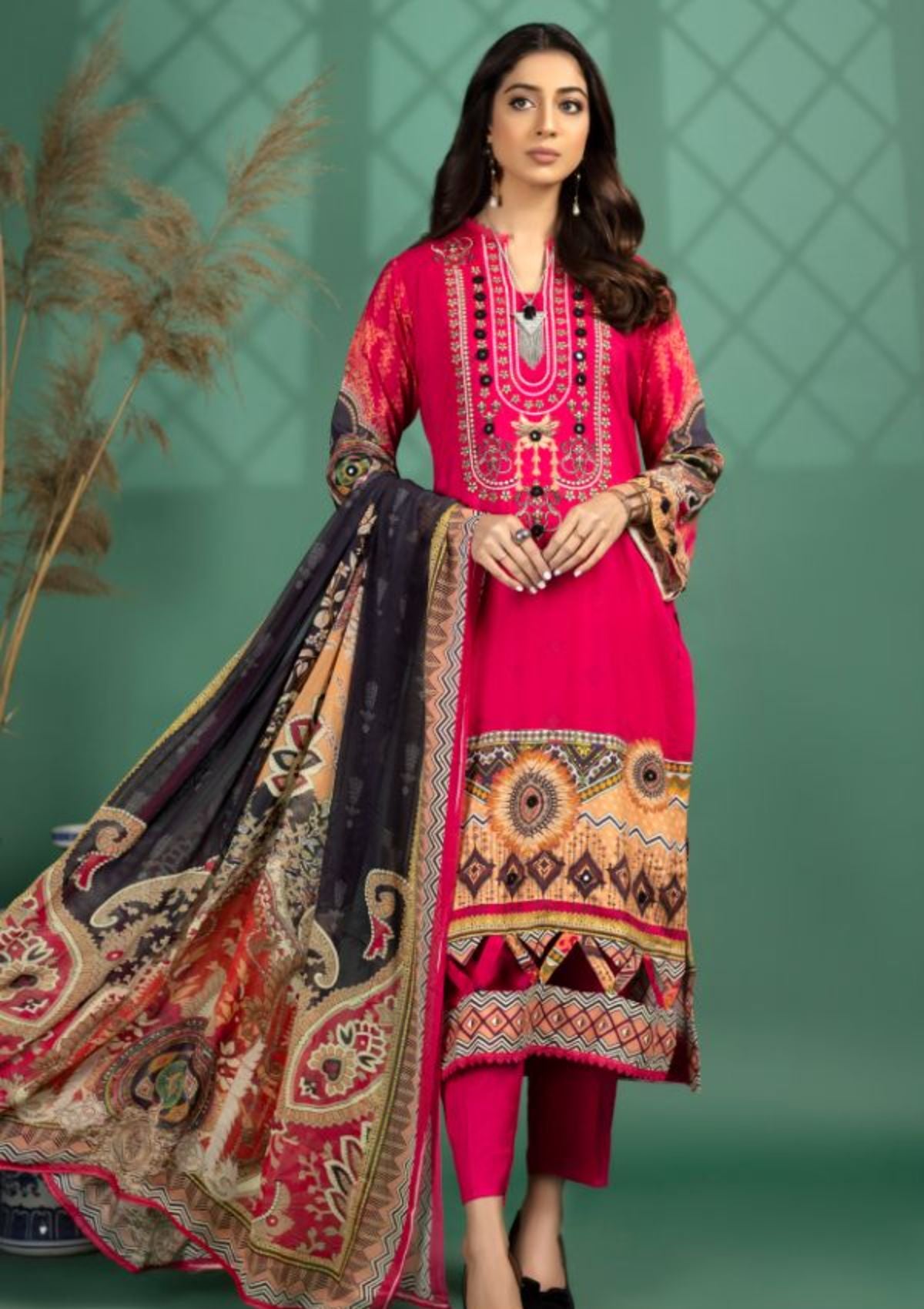 Zahay Naseeb By Manizay'23 D-03 - Mohsin Saeed Fabrics