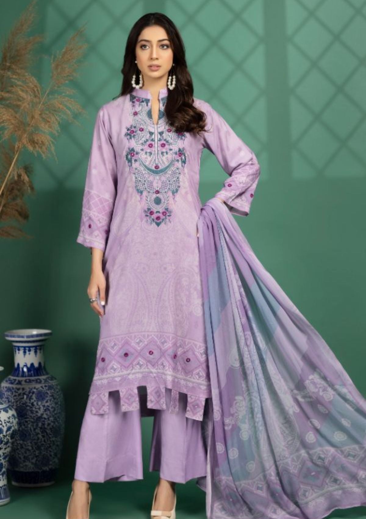 Zahay Naseeb By Manizay'23 D-05 - Mohsin Saeed Fabrics