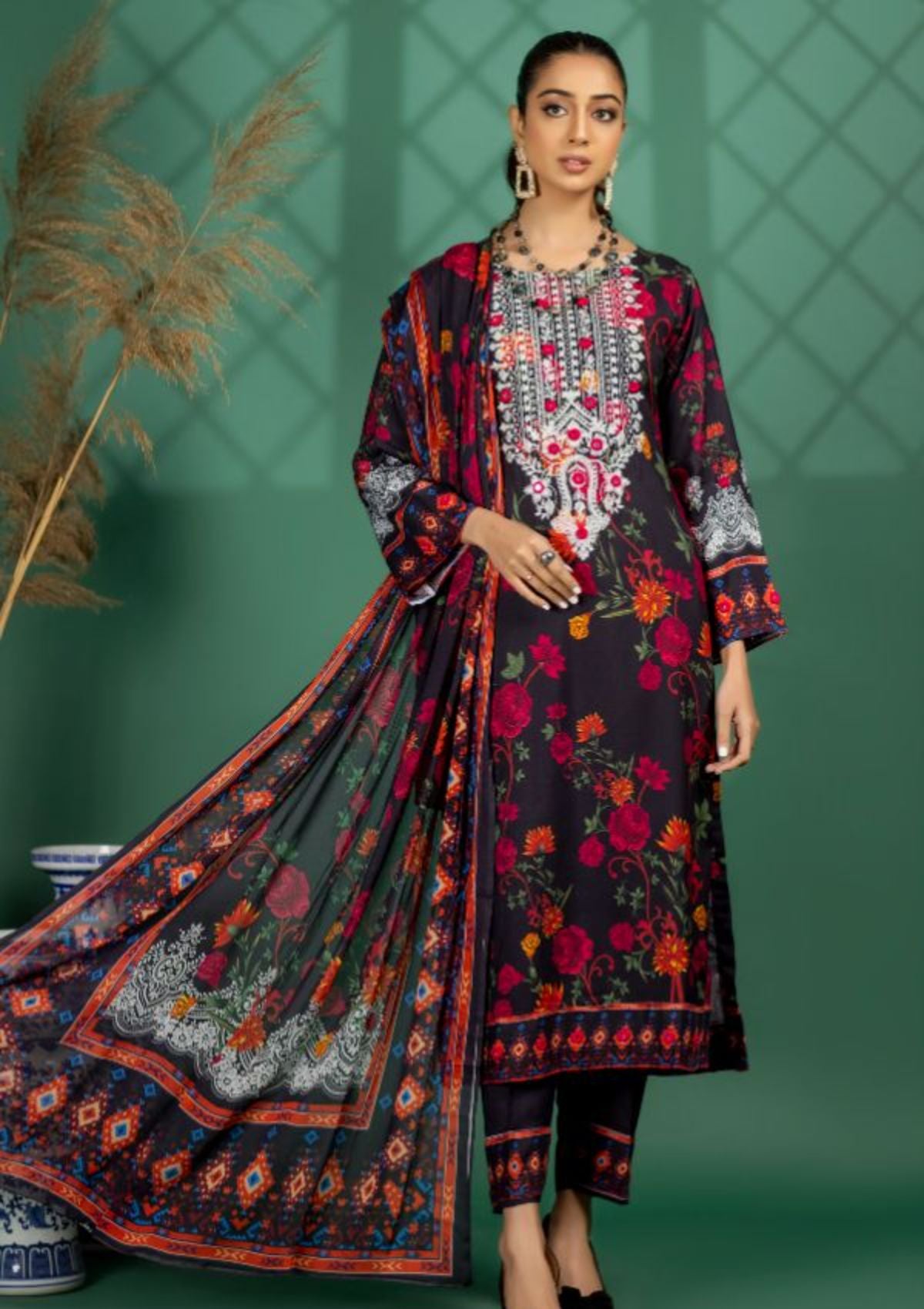 Zahay Naseeb By Manizay'23 D-08 - Mohsin Saeed Fabrics