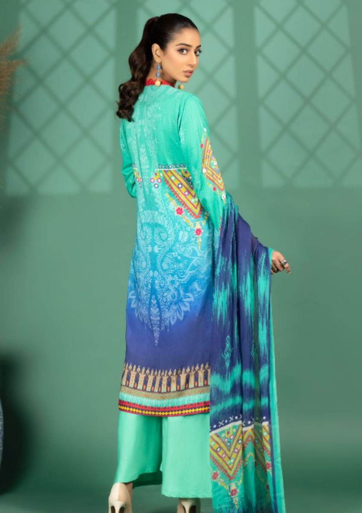 Zahay Naseeb By Manizay'23 D-09 - Mohsin Saeed Fabrics