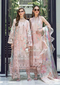 Maria B Eid Luxury Lawn'23 D-07 - Mohsin Saeed Fabrics