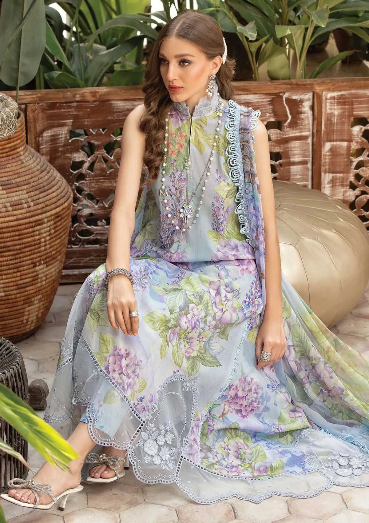 Maria B M Prints Eid Edit'23 D-01B - Mohsin Saeed Fabrics