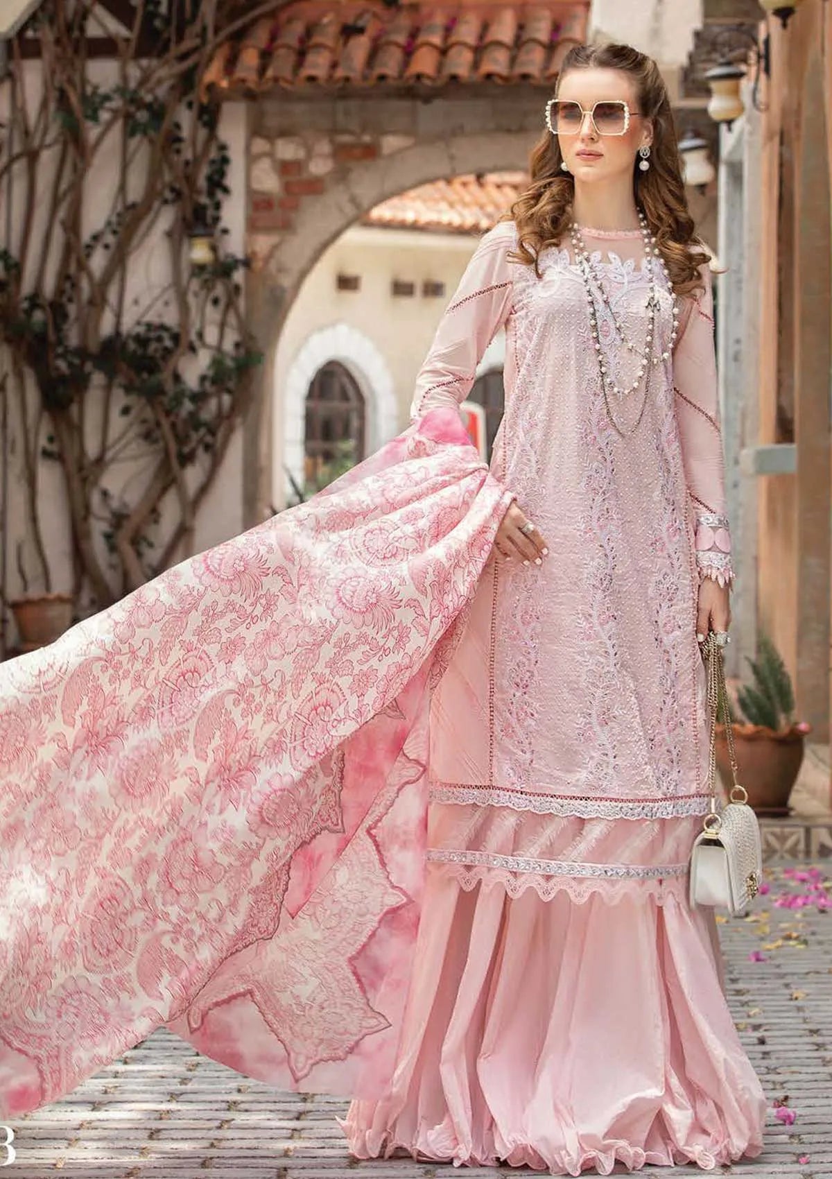 Maria B M Prints Eid Edit'23 D-07B - Mohsin Saeed Fabrics