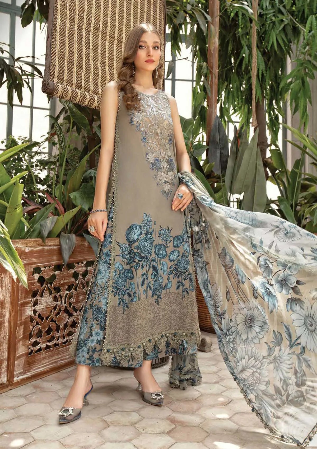 Maria B M Prints Eid Edit'23 D-09A - Mohsin Saeed Fabrics