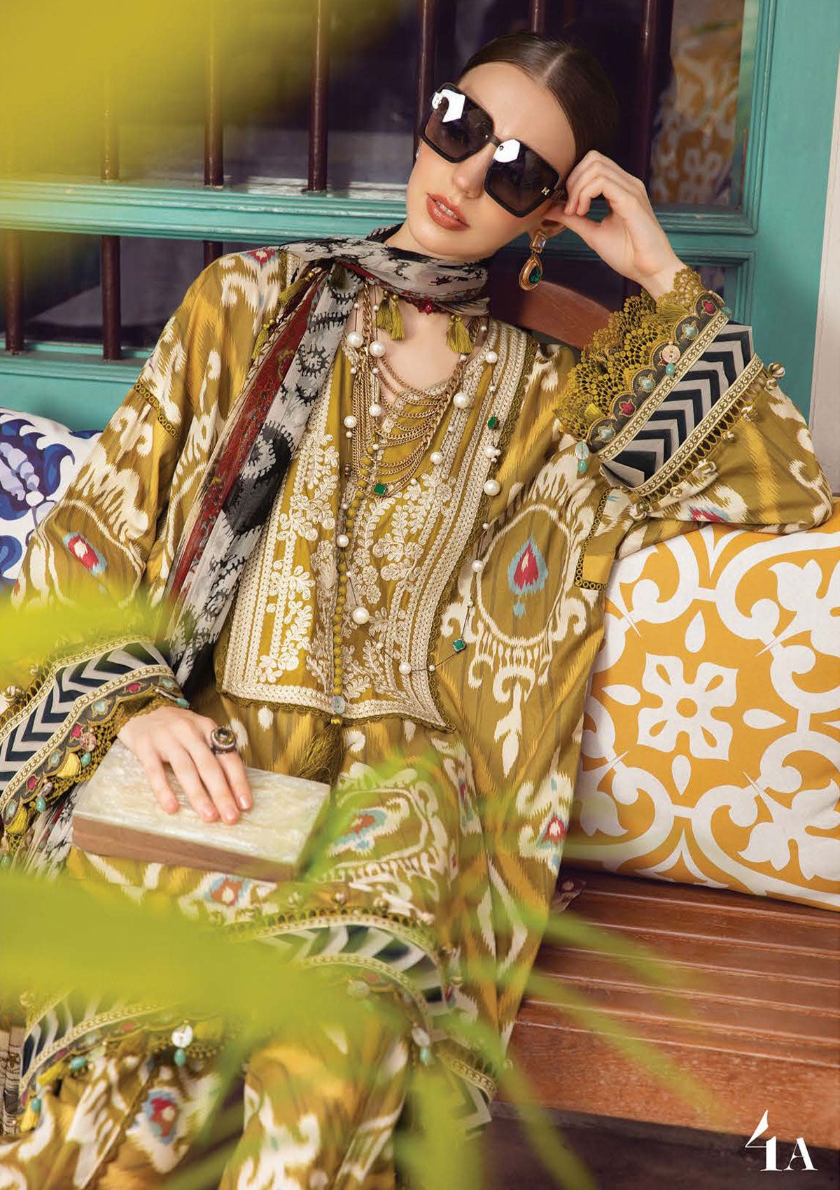 Maria.B M.Prints Fall Edit'23 D-04 A - Mohsin Saeed Fabrics