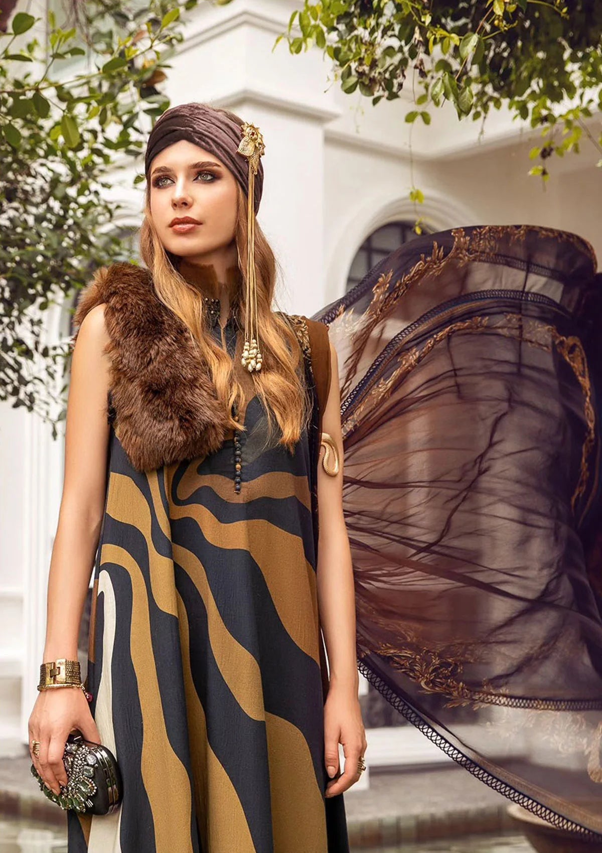 Maria.B M.Prints Fall Edit'23 D-06 A - Mohsin Saeed Fabrics