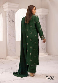 Mehak Emb Peach Leather'24 P-02