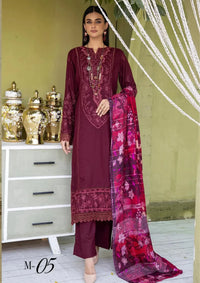 Meharma By Khoobsurat Emb Peach Leather'23 M-05 - Mohsin Saeed Fabrics