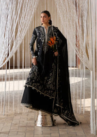 Hussain Rehar Zan Luxury Lawn'26 -Meshki