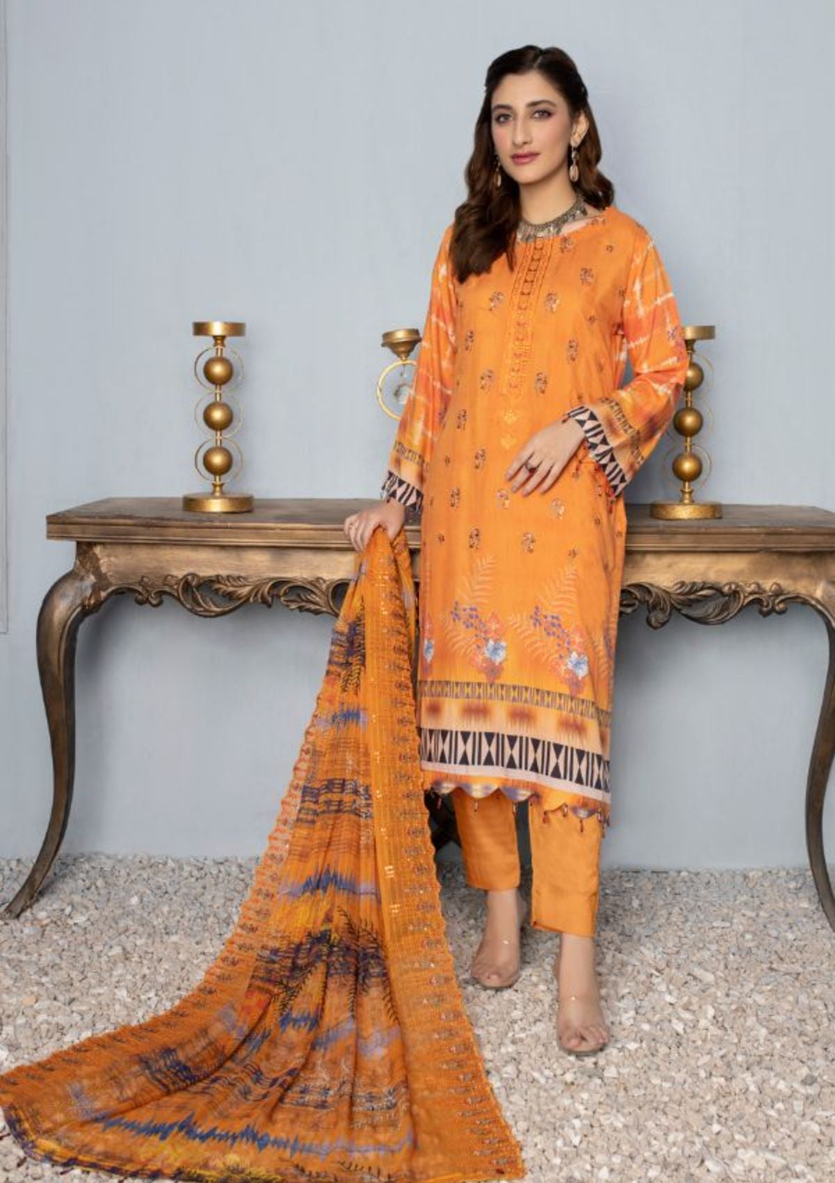 Kinara Series'23 Vol-01 D-10 - Mohsin Saeed Fabrics