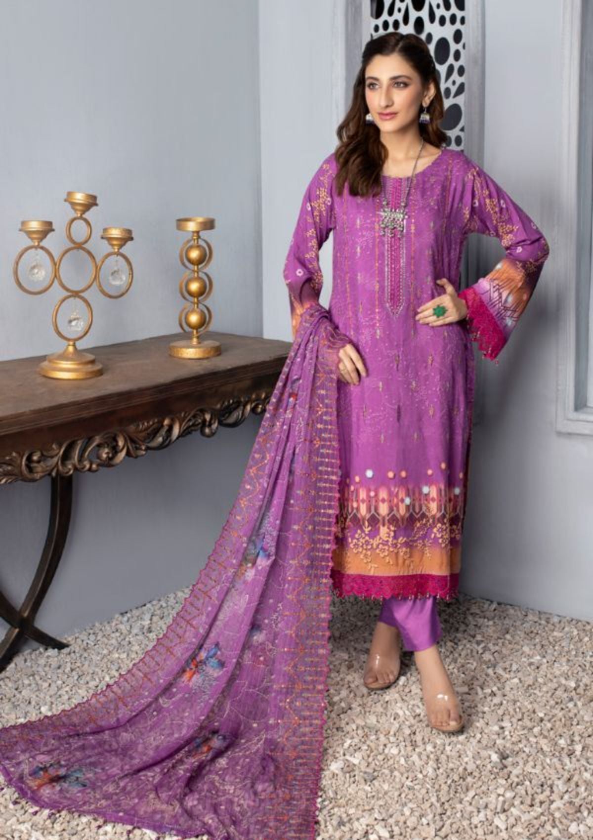 Kinara Series'23 Vol-01 D-02 - Mohsin Saeed Fabrics