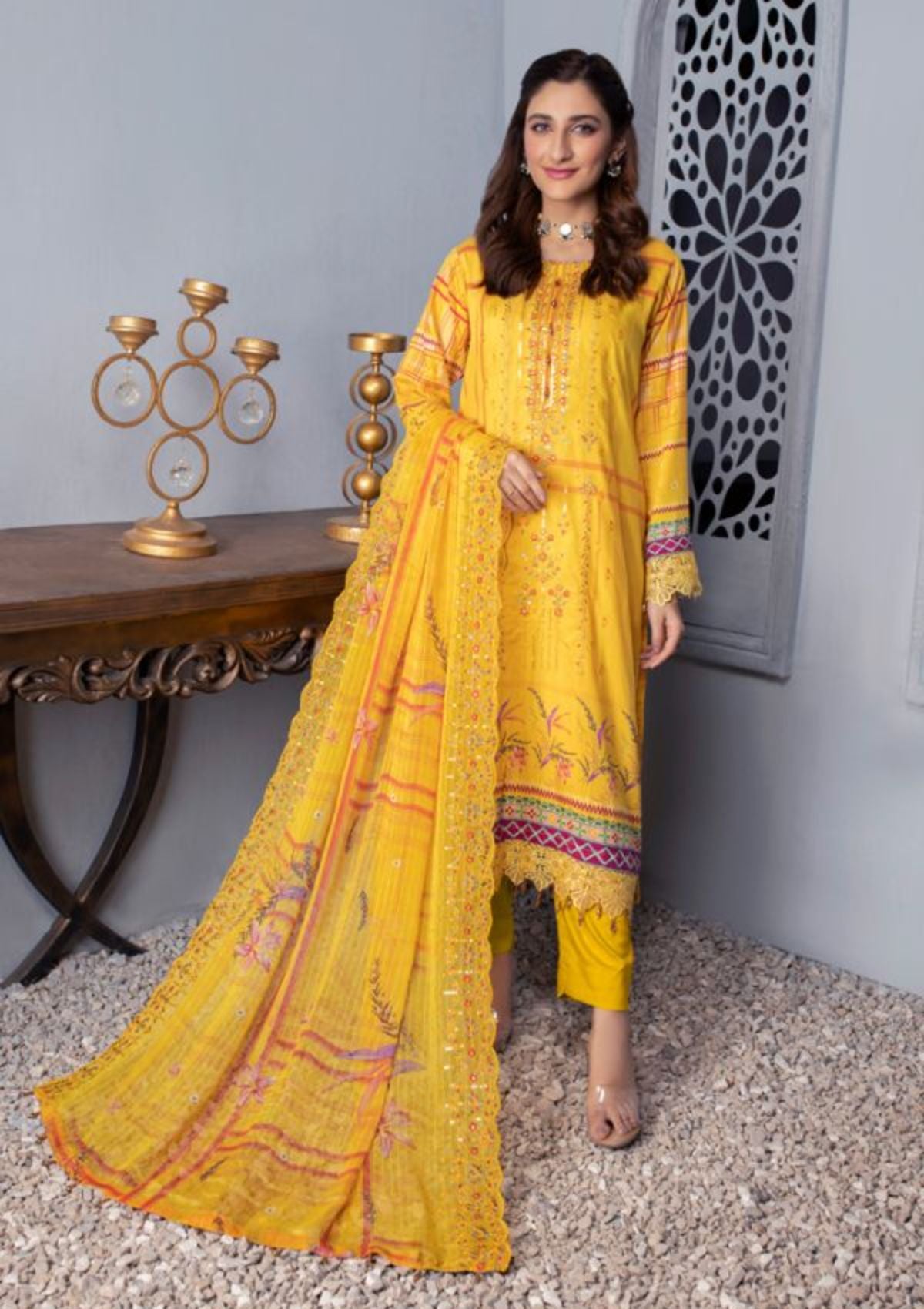 Kinara Series'23 Vol-01 D-01 - Mohsin Saeed Fabrics