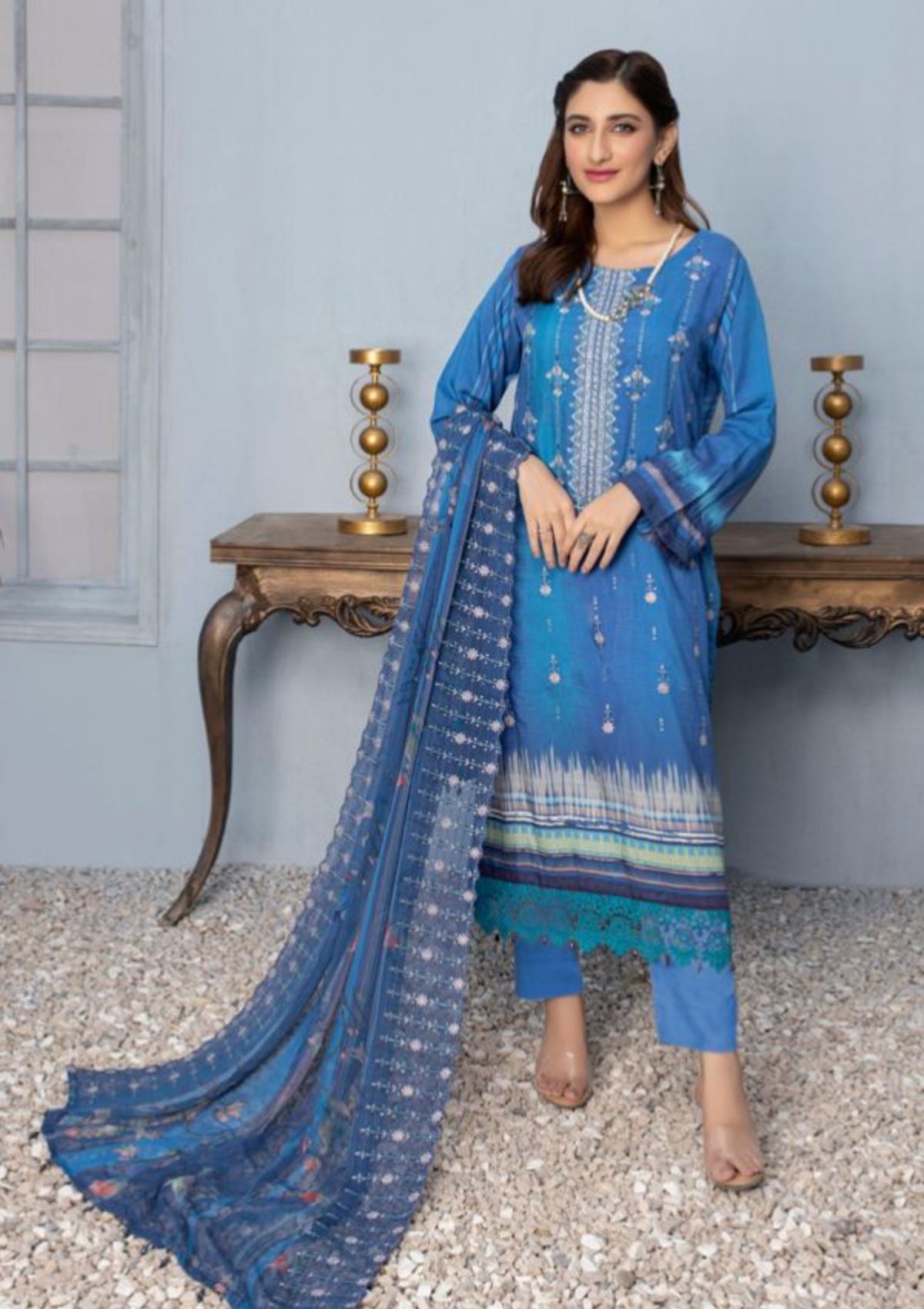 Kinara Series'23 Vol-01 D-07 - Mohsin Saeed Fabrics