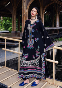 Mushq Hemline Symphony Karandi'25 D-02 Midnight Rune