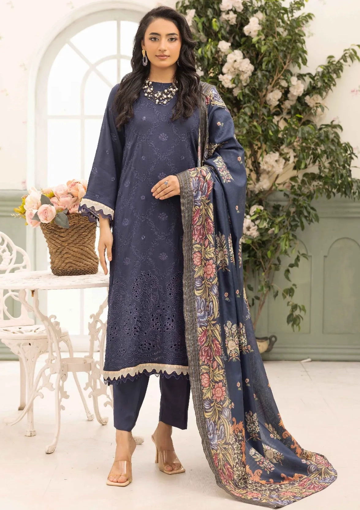Milan Rut By Khoobsurat Emb Linen'25 MR-21