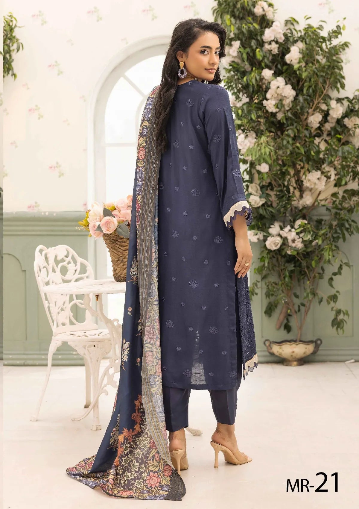 Milan Rut By Khoobsurat Emb Linen'25 MR-21