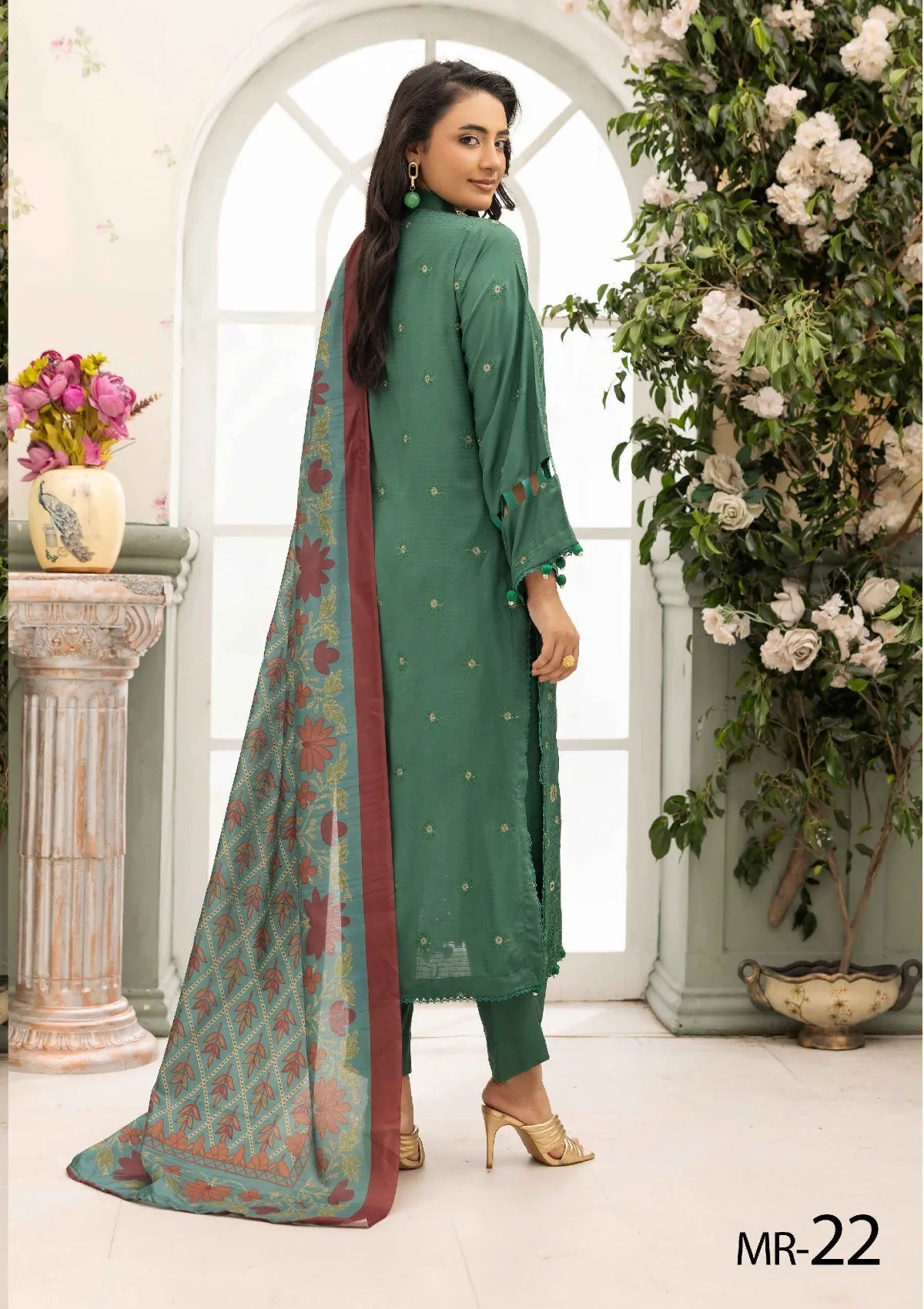 Milan Rut By Khoobsurat Emb Linen'25 MR-22