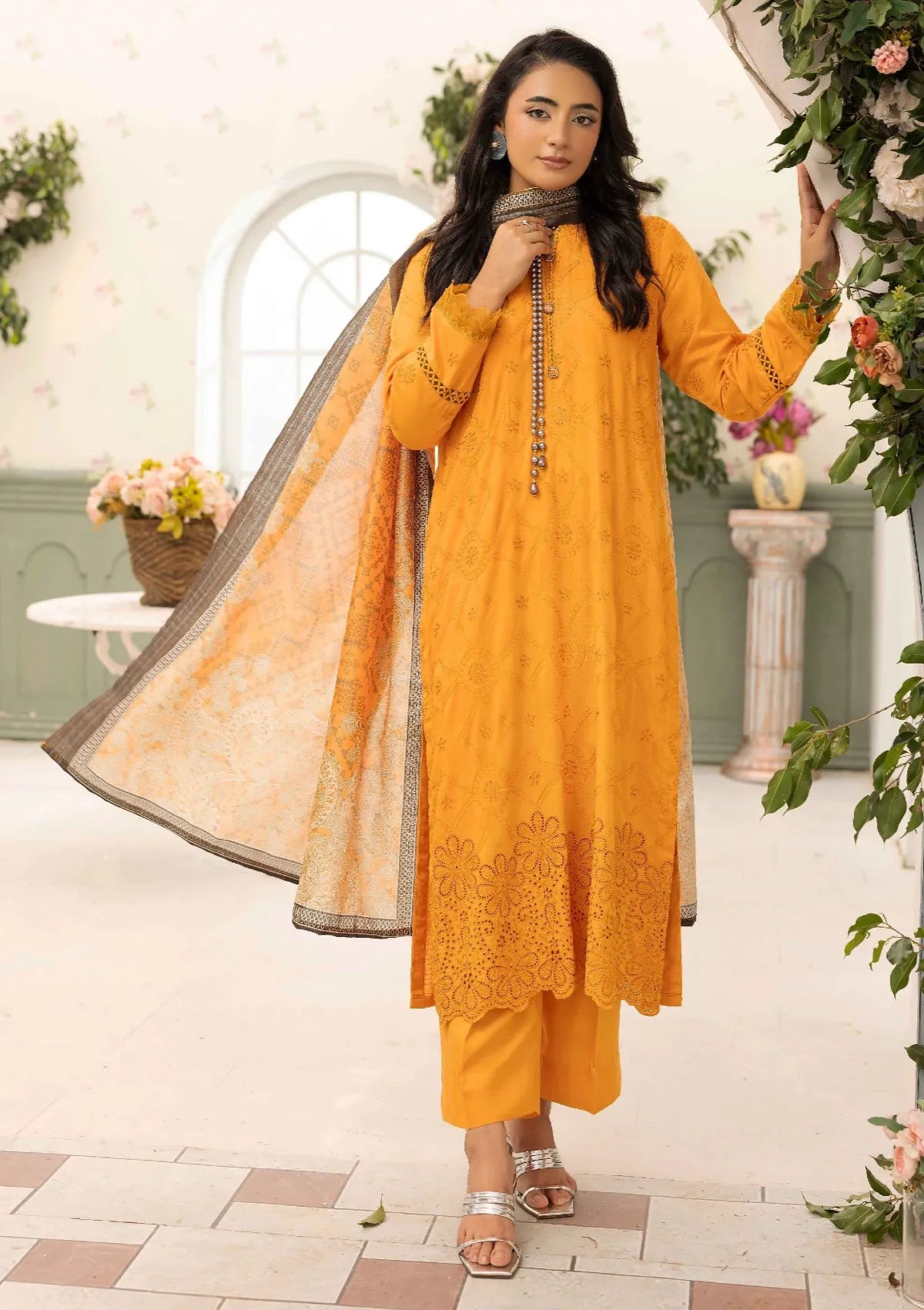 Milan Rut By Khoobsurat Emb Linen'25 MR-23