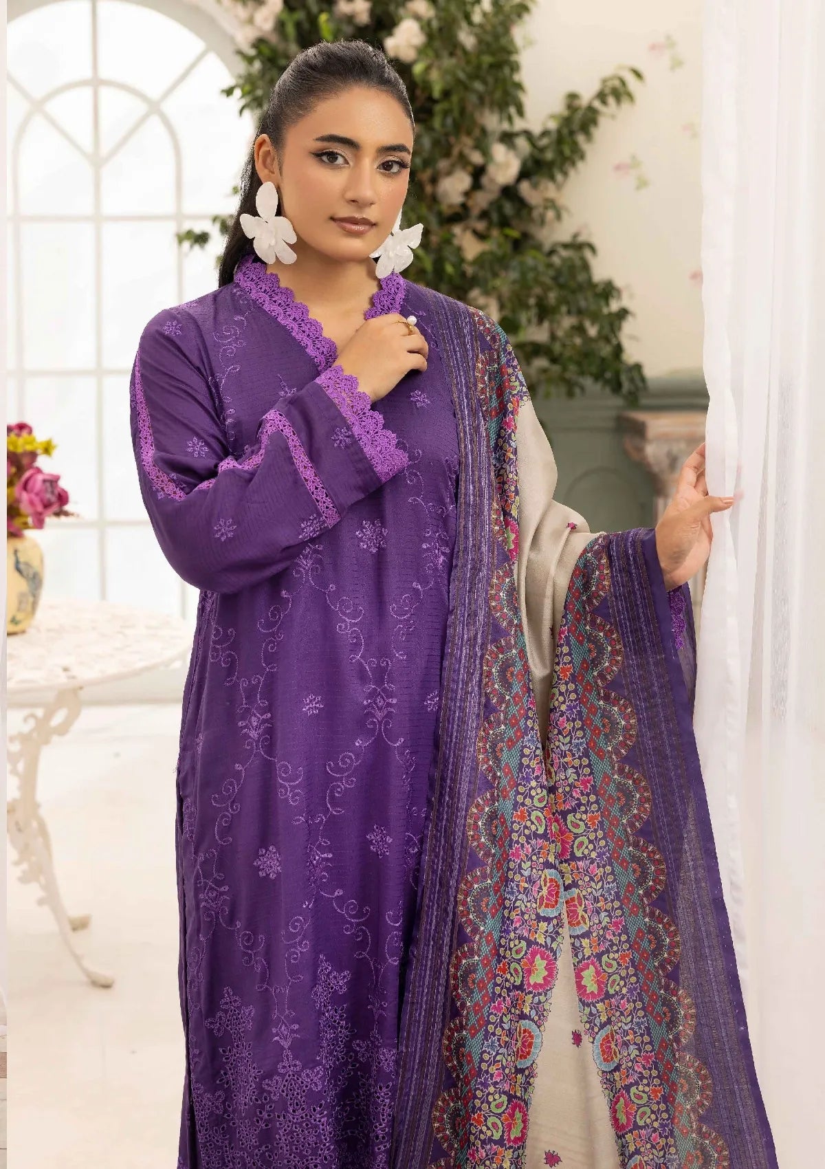 Milan Rut By Khoobsurat Emb Linen'25 MR-25