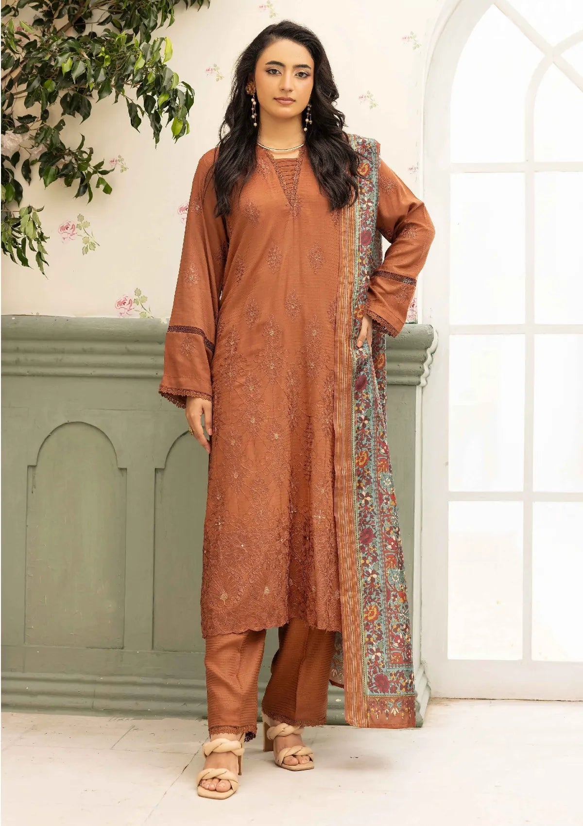 Milan Rut By Khoobsurat Emb Linen'25 MR-26