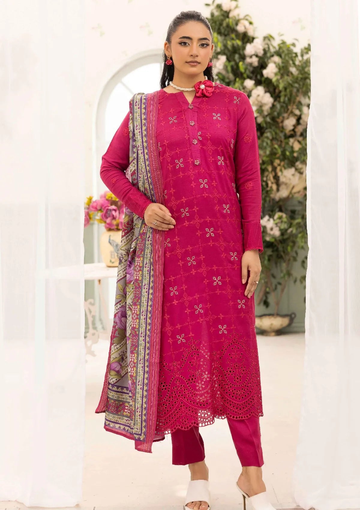 Milan Rut By Khoobsurat Emb Linen'25 MR-28
