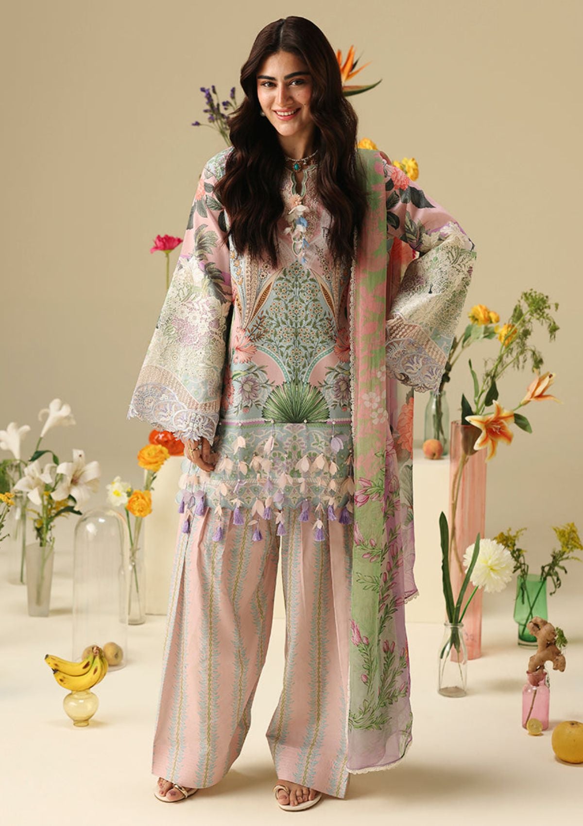 Hemline By Mushq Solail Pirnts'26 D-303 Moonlit Dolce