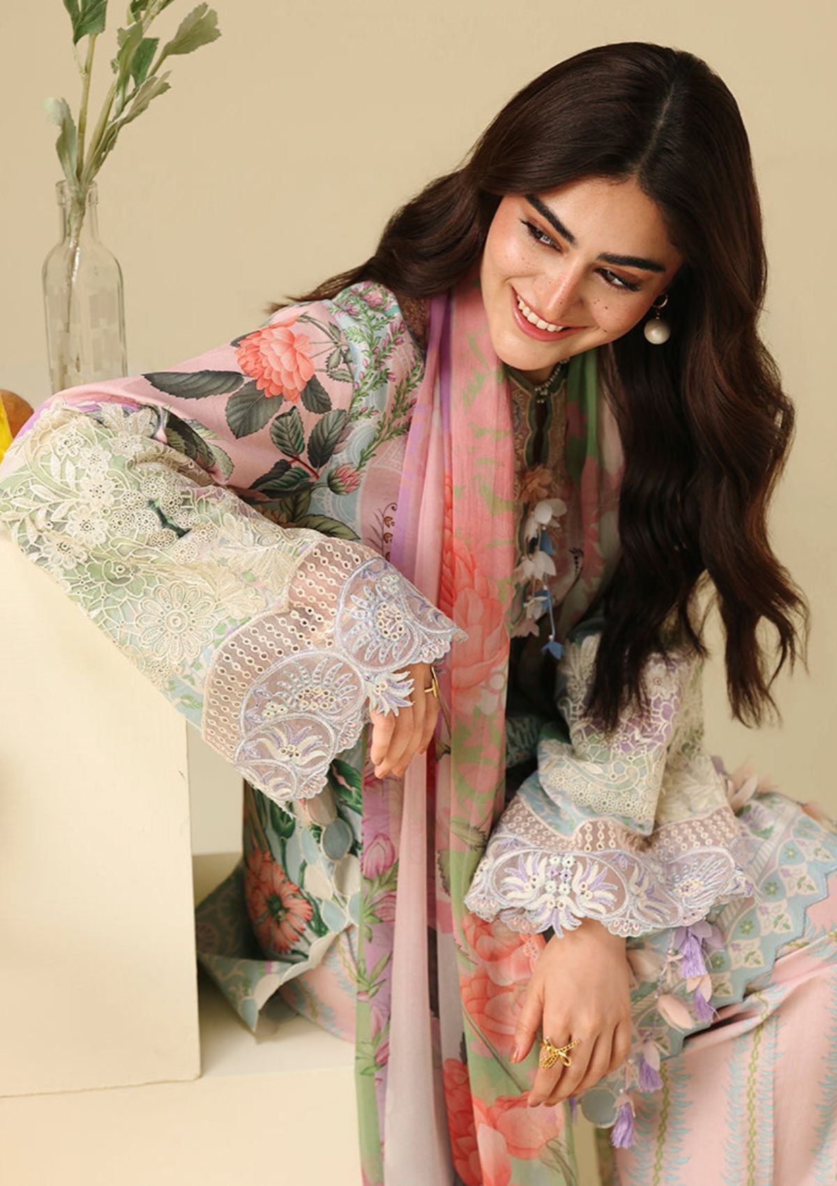 Hemline By Mushq Solail Pirnts'26 D-303 Moonlit Dolce