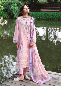 Hemline By Mushq Secret Garden Lawn'26 D-02 Moonpetal