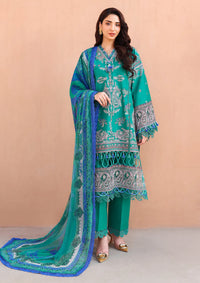 Roheenaz Summer Reverie Luxury Lawn'26 D-208 Moonveil