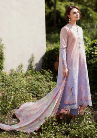 Mushq Solace Ombre Chikankari'26 D-01 Morning Veil