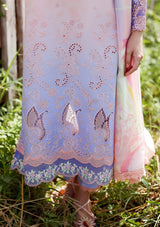 Mushq Solace Ombre Chikankari'26 D-01 Morning Veil