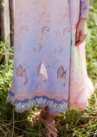 Mushq Solace Ombre Chikankari'26 D-01 Morning Veil