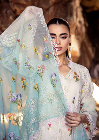 Muscari Luxury Lawn'24 MLEC-911 - Mohsin Saeed Fabrics