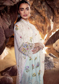 Muscari Luxury Lawn'24 MLEC-911 - Mohsin Saeed Fabrics