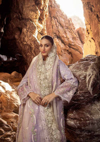 Muscari Luxury Lawn'24 MLEC-912 - Mohsin Saeed Fabrics