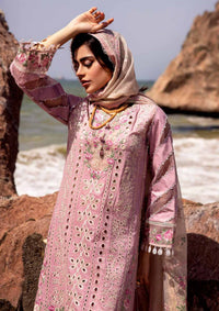 Muscari Luxury Lawn'24 MLEC-917 - Mohsin Saeed Fabrics