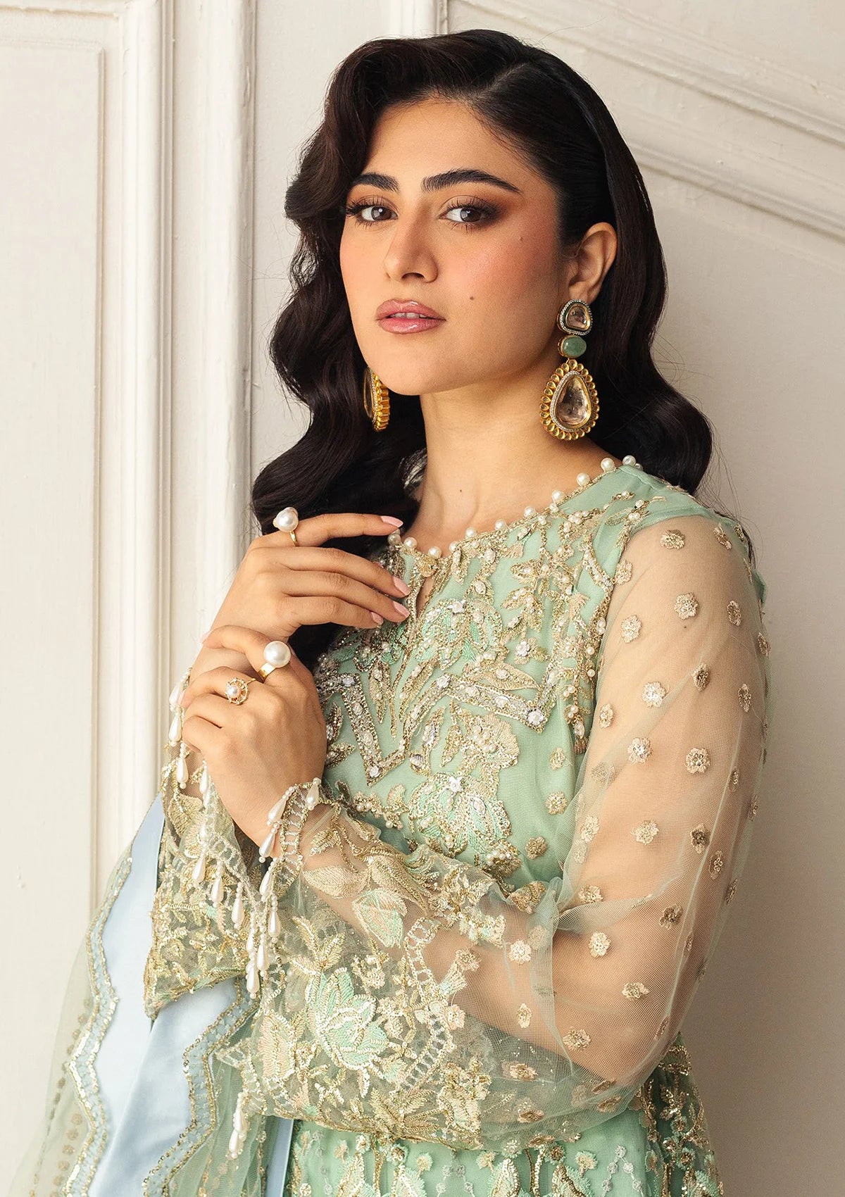 Mushq Aura Debut Wedding'24 D-01 PISTACHIO