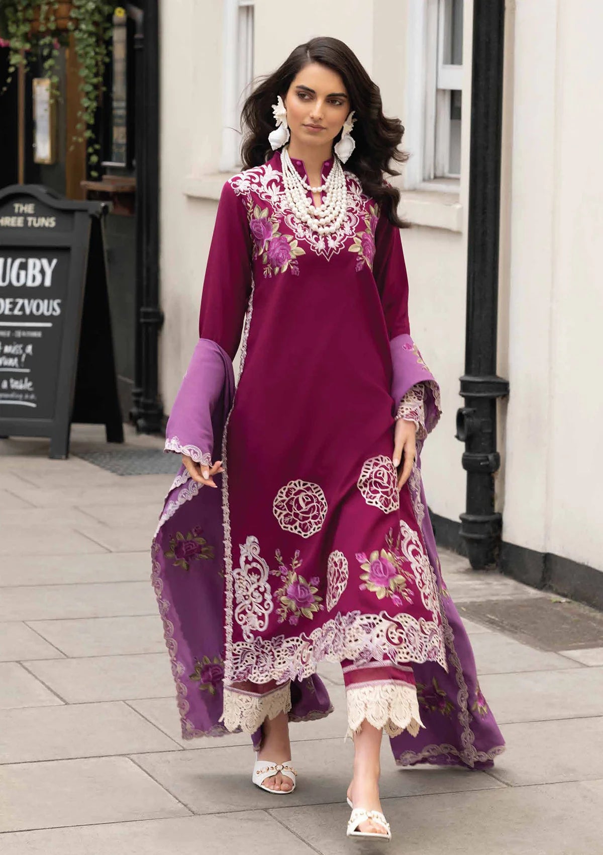 Mushq Broadway Showtime'23 MNW-02(Kensington Luxe) - Mohsin Saeed Fabrics