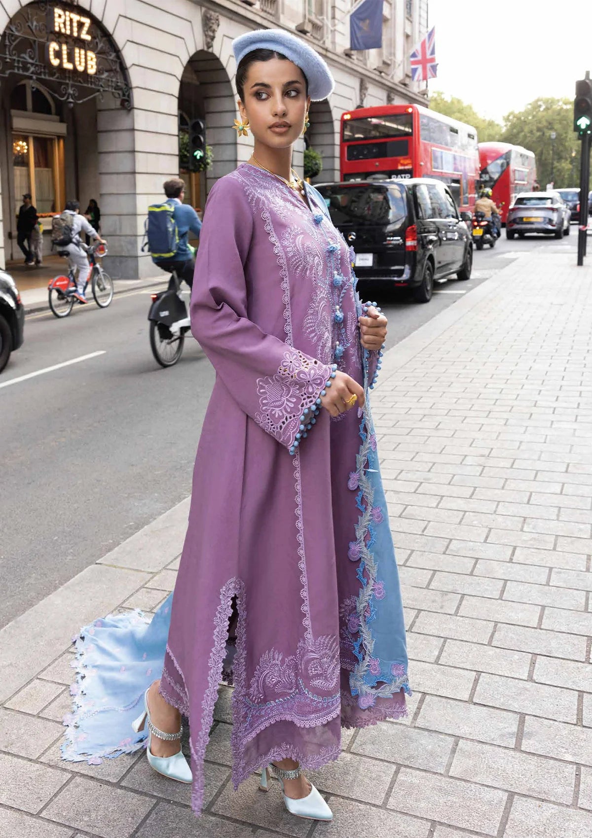 Mushq Broadway Showtime'23 MNW-10(Thames Twilight) - Mohsin Saeed Fabrics