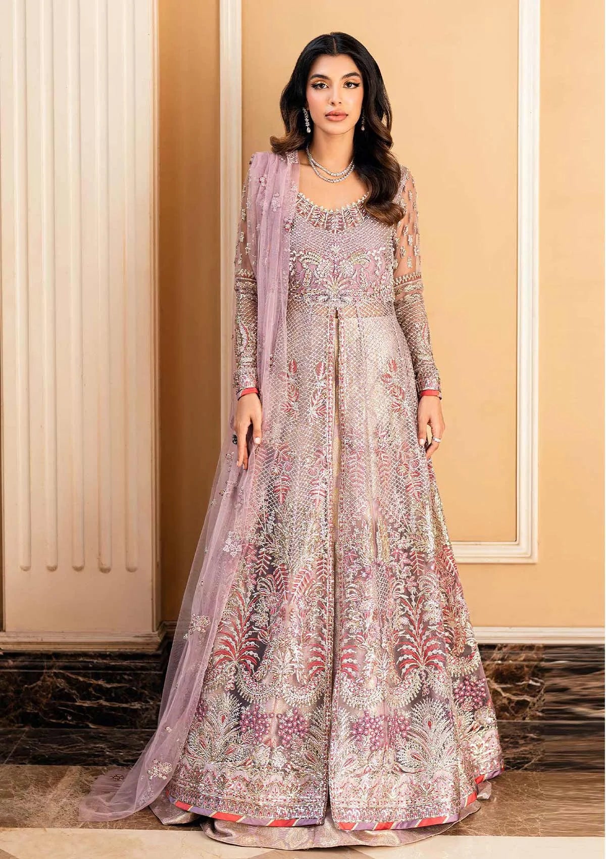 mushq formal dresses Mushq Mann Mein Tu Wedding'25 D-05 WADAY – Mohsin Saeed Fabrics