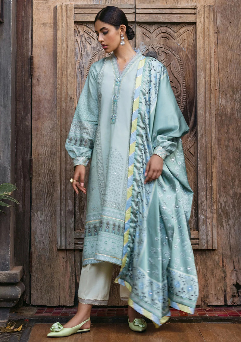 Mushq Nirvana Silk Edit'24 D-10 CERULEAN