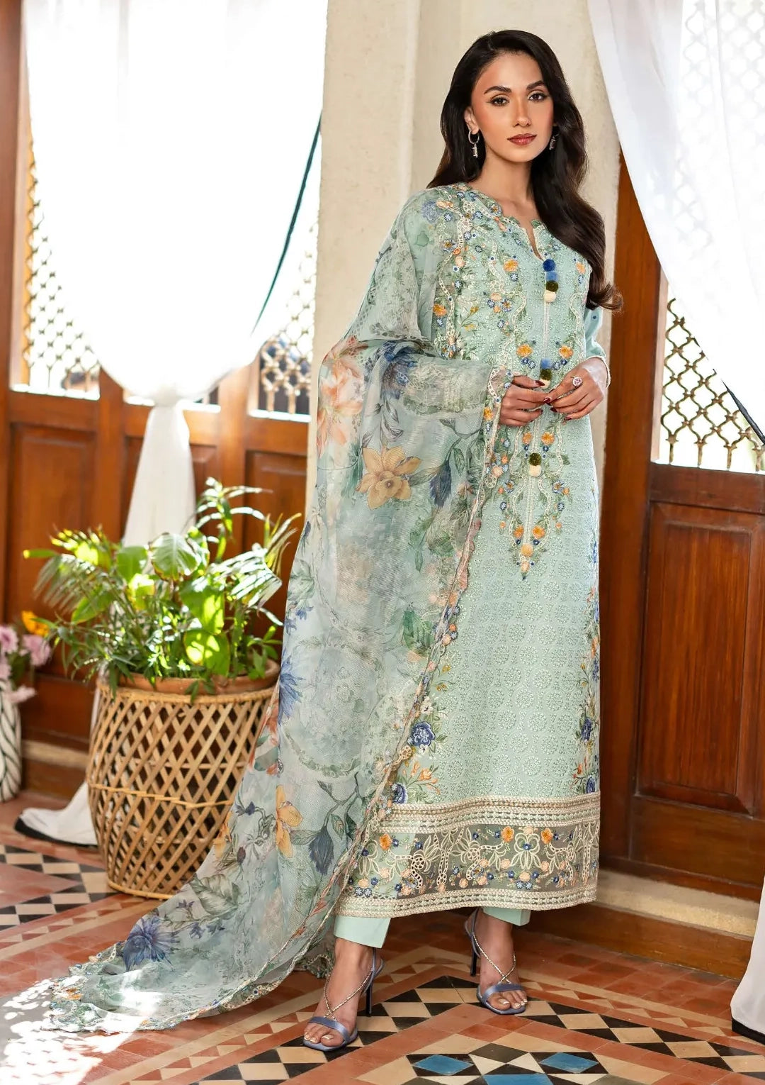 Mushq Astoria Festive Lawn’26 D-06 Elif