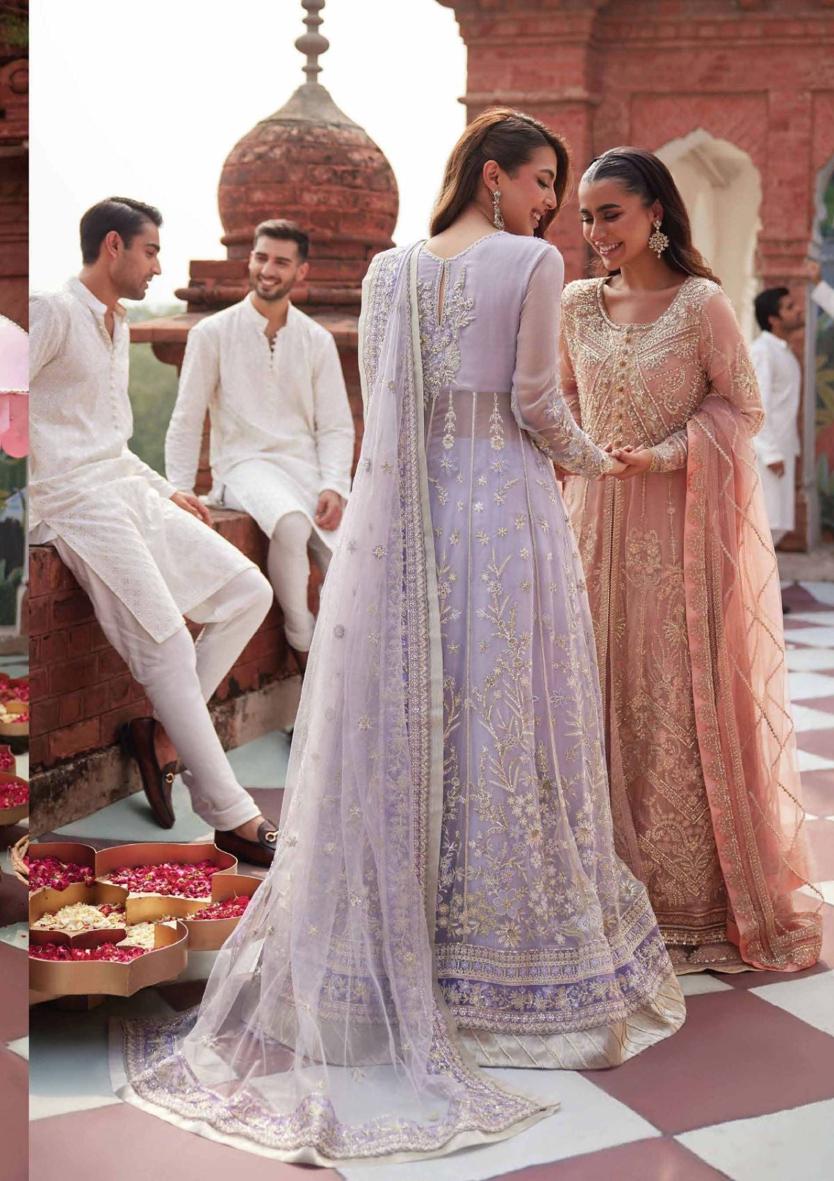 Mushq Izhaar Luxury Chiffon'23 MCH-06(NUREH) - Mohsin Saeed Fabrics