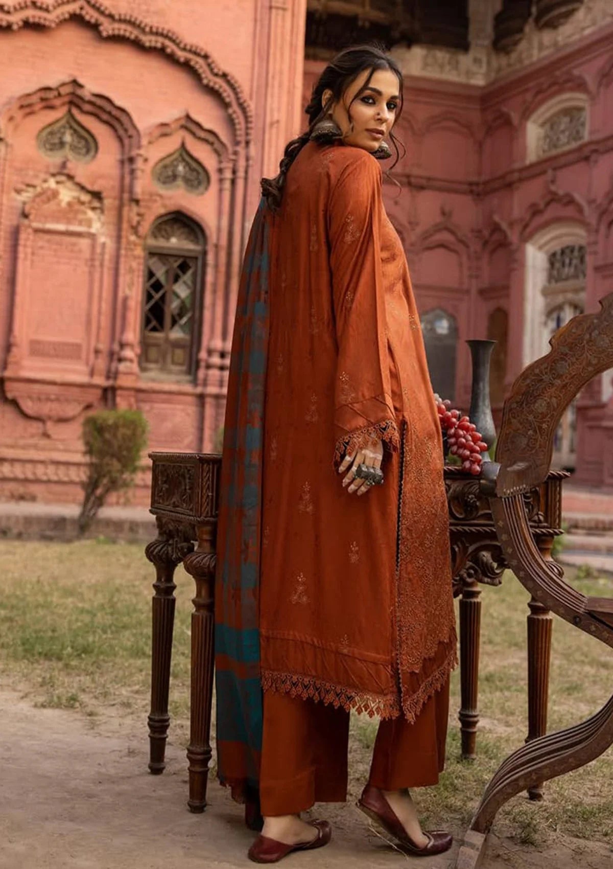 Muskan By Khoobsurat Emb Dhanak'23 M-72 - Mohsin Saeed Fabrics