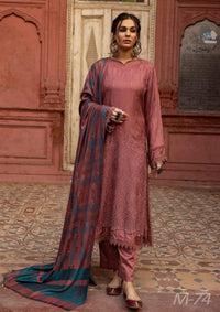 Muskan By Khoobsurat Emb Dhanak'23 M-74 - Mohsin Saeed Fabrics