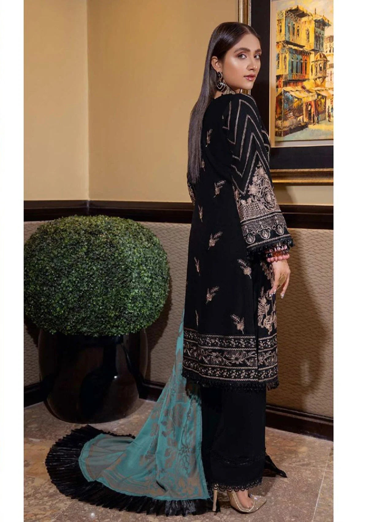 Muskan By Wania'22 Vol-01 WP-111 - Mohsin Saeed Fabrics