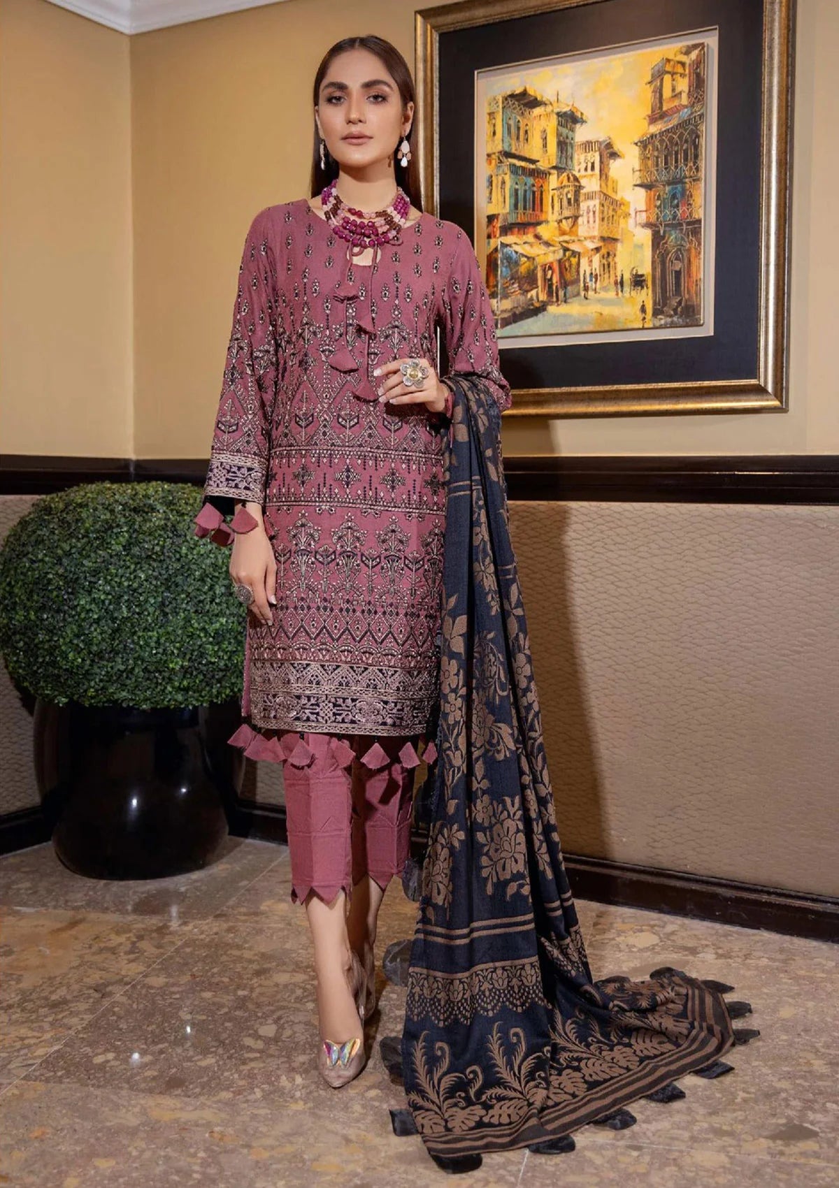 Muskan By Wania'22 Vol-01 WP-114 - Mohsin Saeed Fabrics