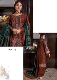 Muskan By Wania'22 Vol-01 WP-115 - Mohsin Saeed Fabrics