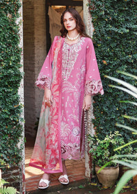 Hemline By Mushq Secret Garden Lawn'26 D-08 Mystic Camellia