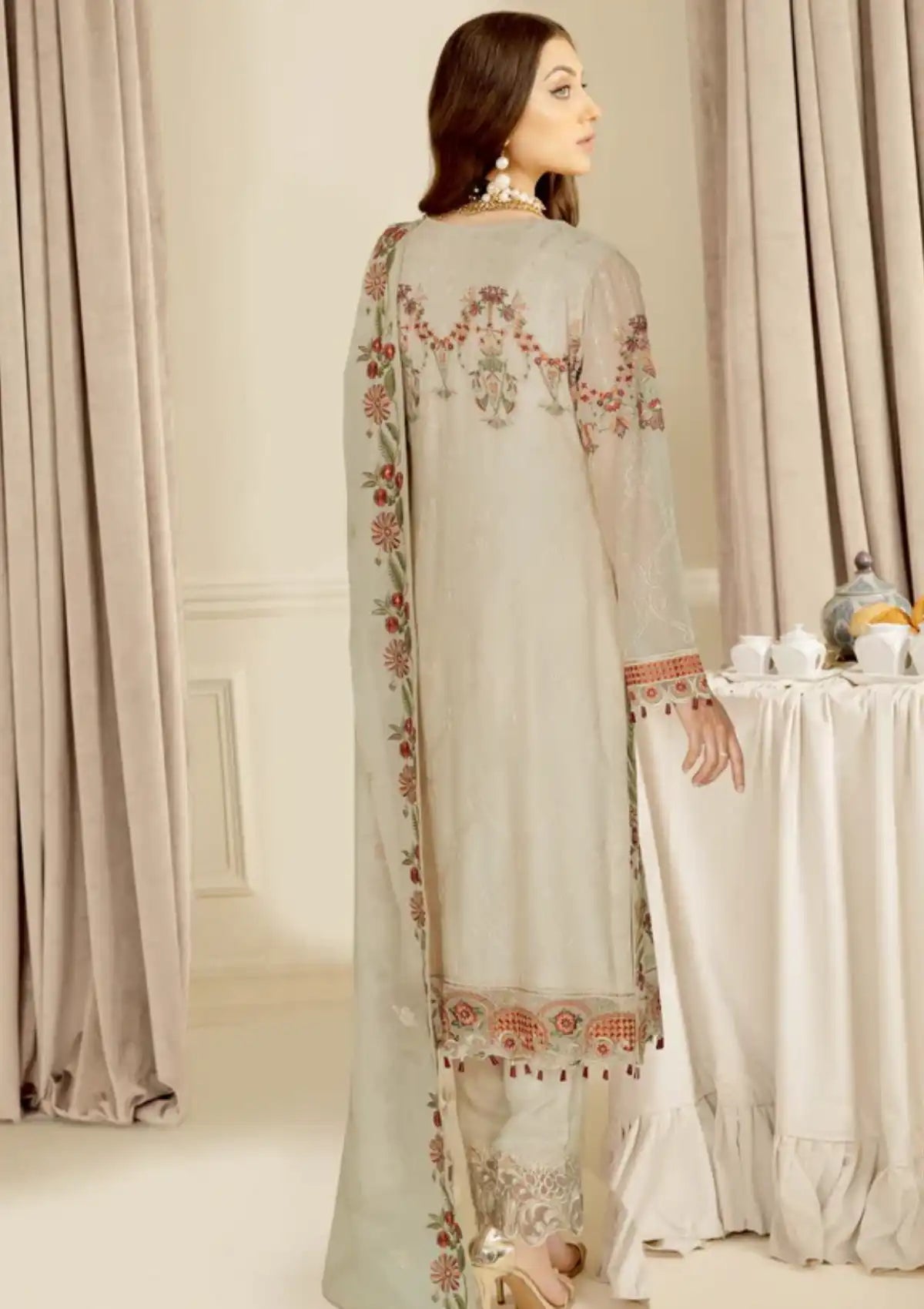 Ramsha Nayab Emb Chiffon'23 Vol-04 N-401